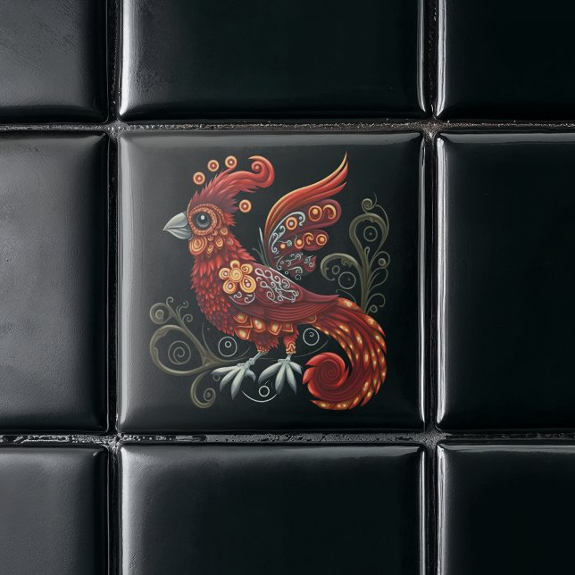 Pássaro Vermelho Whimsic (Criador carregado)