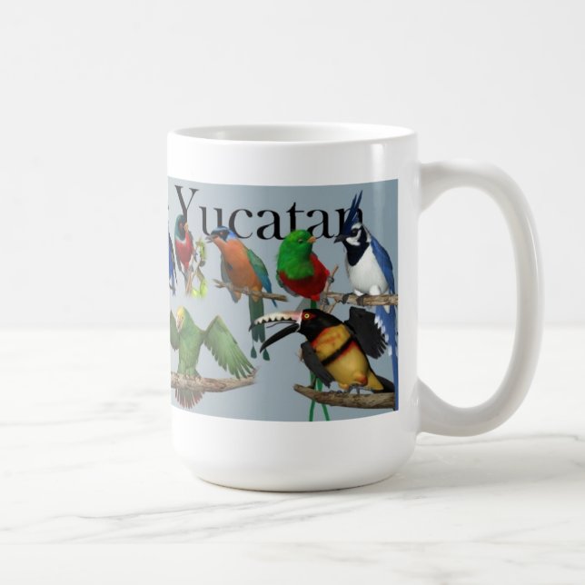 Pássaros da caneca de Iucatão (Direita)
