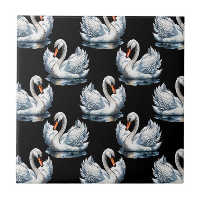 Pássaros do Cisne - Design (Frente)