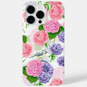 Pássaros e flores