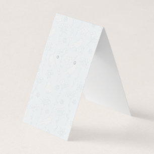Pássaros e flores Pastel Tent Earring Cards