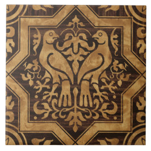 Pássaros Medievais Faux Bois
