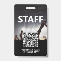 Passe de Acesso a Eventos Personalizados do Crachá