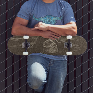 Passear pelas ondas do amor - skate Edvard Munch