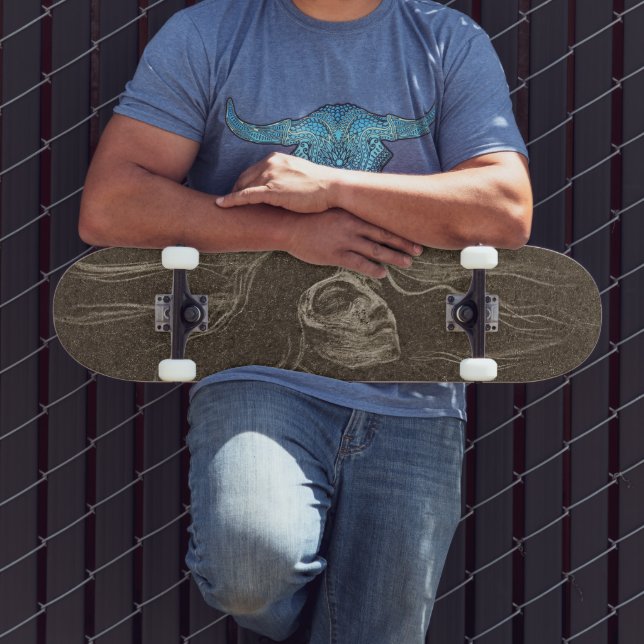Passear pelas ondas do amor - skate Edvard Munch (Ao ar livre 3)
