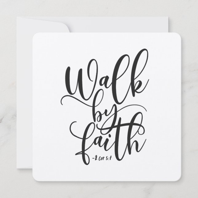 Passear por Faith 2 Corinthians 5:7 (Frente)