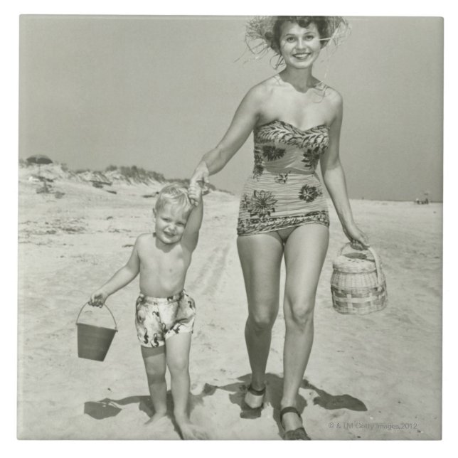 Passeio da mãe e do filho (Frente)