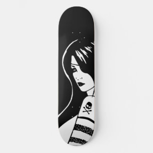 Passeio de skate Pirate Girl