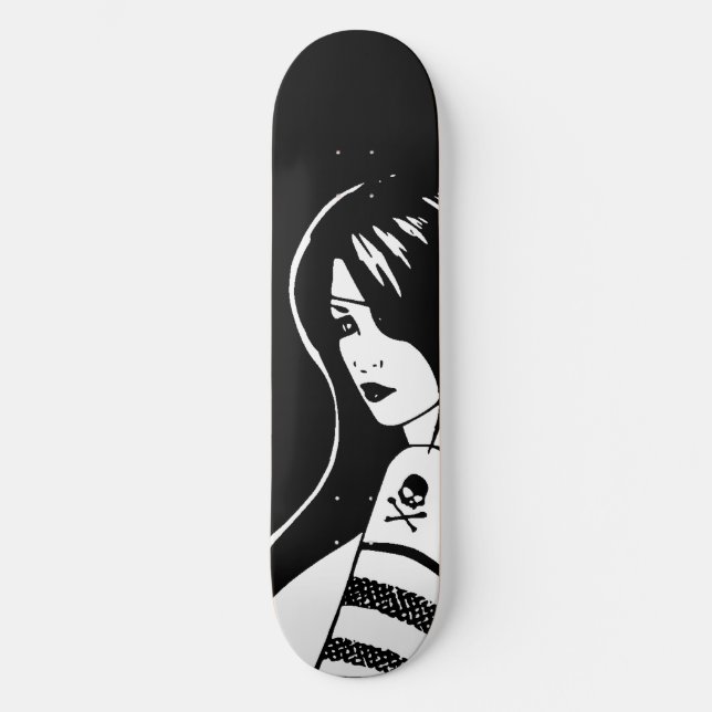 Passeio de skate Pirate Girl (Frente)