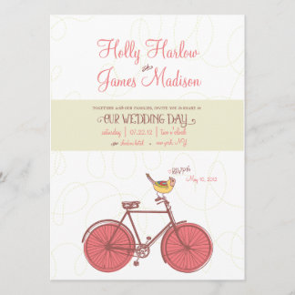 Passeio doce - convite do casamento