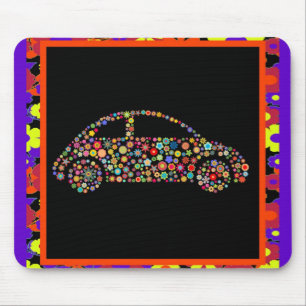 Passeio Mousepad de flower power