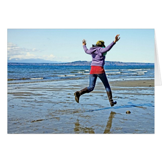 Passeio no cartão da água (Frente Horizontal)