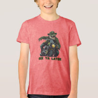 Passeio ou Mordida: Legal Gator Biker Selvagem no 