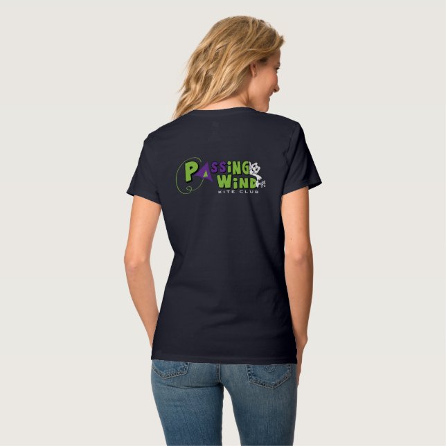 PASSING WIND Women's American Roupa Pullover (Parte Traseira Completa)