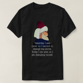 Passo a citar: Ontem fui inteligente... Camiseta