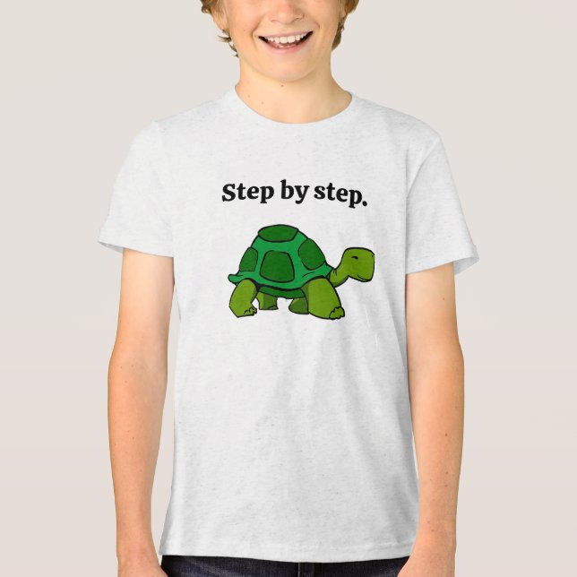 Passo a Passo Cartoon Turtle, vitória persistente (Frente)