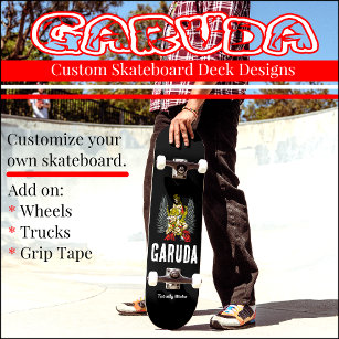 Passo de skate personalizado da Garuda