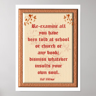 Passo de Walt Whitman - poster