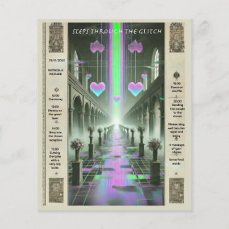 Passos pelo casamento reluzente