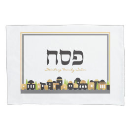 Passover - Jerusalém Seder Personalizada w Dourado