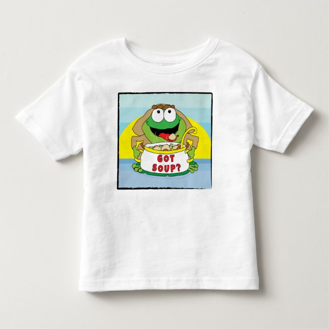 Passover Toddler Camisa 2T-6T "Tem Sopa?" (Frente)