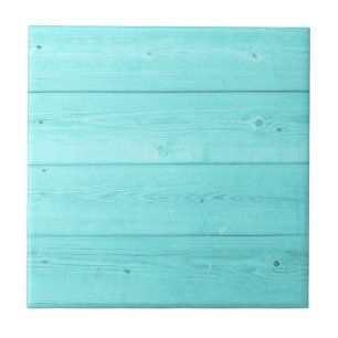 Pasta de grãos de madeira azul-turquesa, quadrada