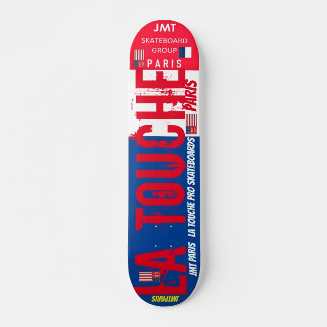 Pasta de skate LE TOUCHE JMT PARIS 7 3/4" (Frente)