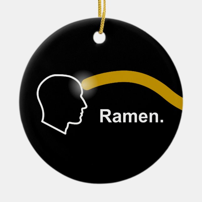 Pastafarianism - ornamento dos Ramen (Frente)