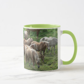 Pastando a caneca dos cavalos