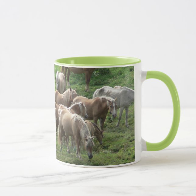 Pastando a caneca dos cavalos (Direita)