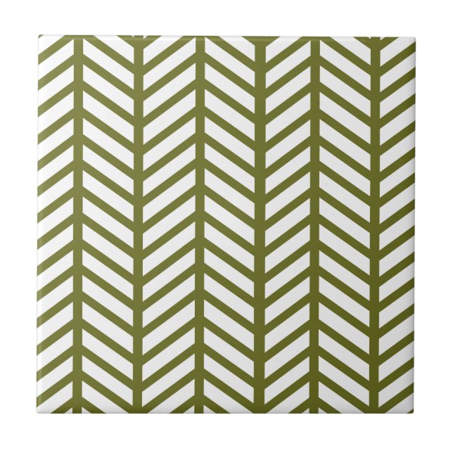 Pastas Chevron Verde do Drab (Frente)
