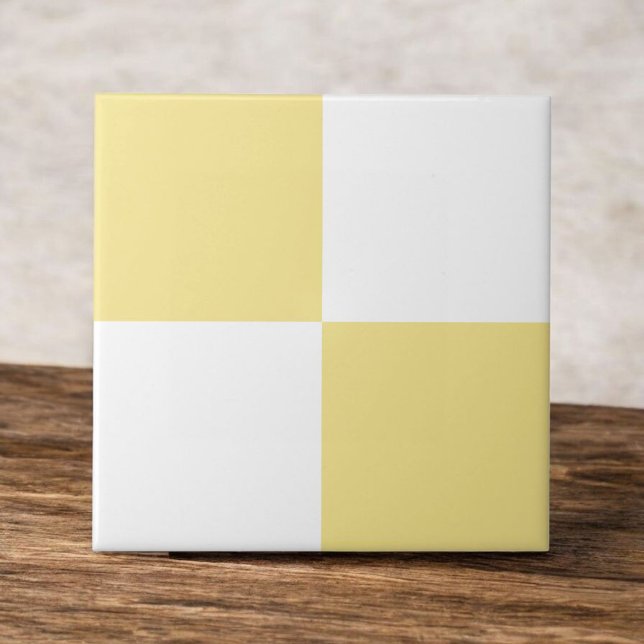 Pastel Amarelo e Branco - Quadro Moderno (Criador carregado)