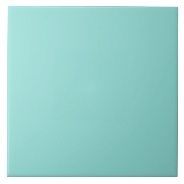 Pastel Aqua Green Cerâmica Azulejo. (Frente)