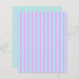 Pastel Arco-Íris Stripe e Papel Escrapado para Bol