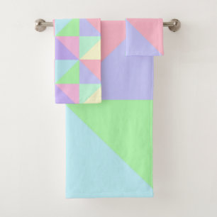 Pastel Bath Toalha