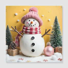 Pastel Christmas - Magnetic Card