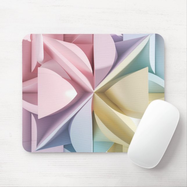 Pastel Color Mousepad (Com mouse)