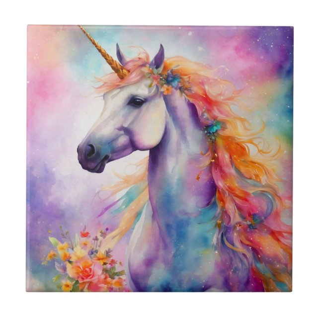 Pastel Color Unicorn (Frente)