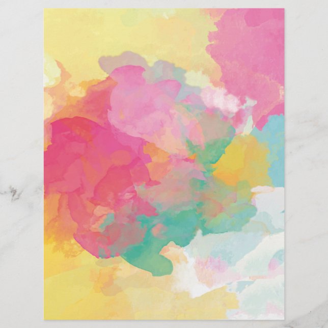 Pastel de Aquarelas (Frente)