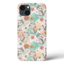 Pastel de gato kawaii, bonito