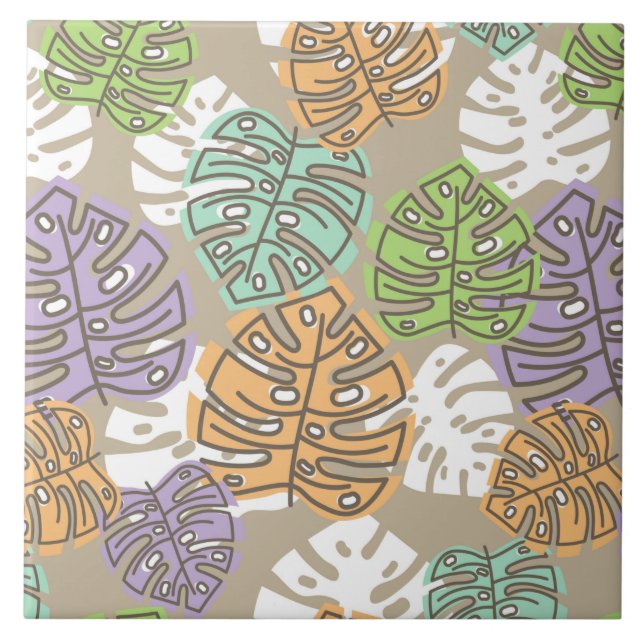 pastel deixa azulejo cerâmico (Frente)