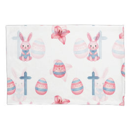 Pastel Easter Parade – Seamless Bunny