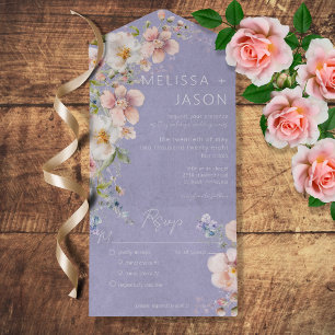 Pastel Floral Modern Lavanda Roxo Janto