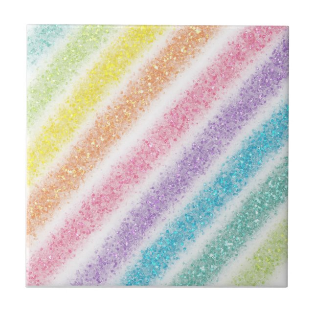 Pastel Glitter Rainbow (Frente)