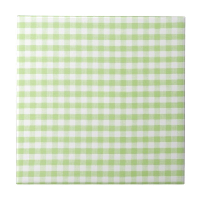 Pastel Green Gingham (Frente)