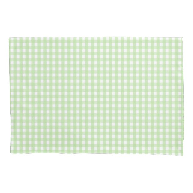 Pastel Green Gingham Pattern (Frente)