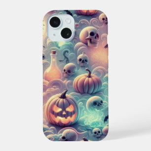 Pastel Halloween Pumpkins, Poções e crânios em