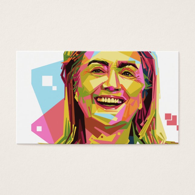 pastel Hillary Clinton (Frente)