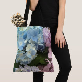 Pastel Hydrangeas Tote Bag Grande