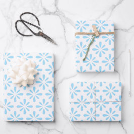 Pastel Light Floral Elegante Azul 
